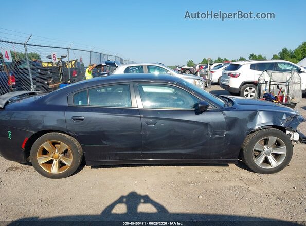 2C3CDXHG1JH128616 2018 DODGE CHARGER Dark Blue Панорамный вид салона 360°