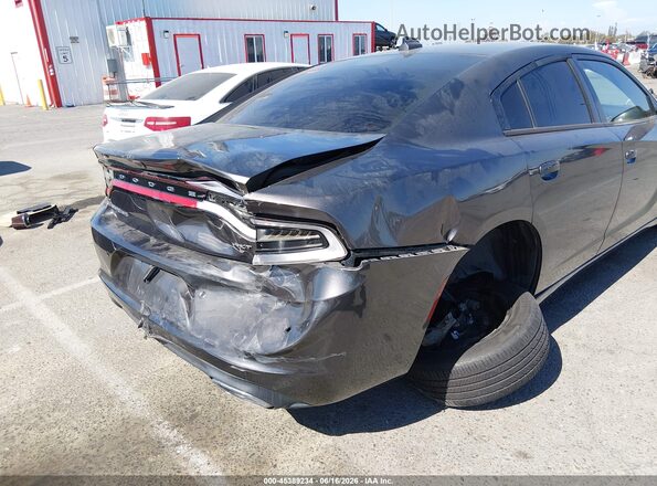 2C3CDXHG1JH176679 2018 DODGE CHARGER Серый Вид спереди