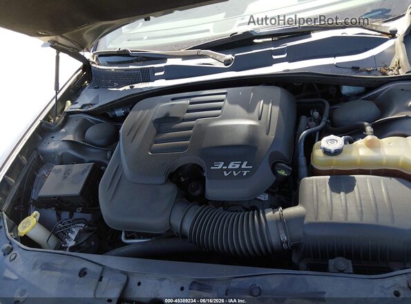 2C3CDXHG1JH176679 2018 DODGE CHARGER Серый Вид сзади