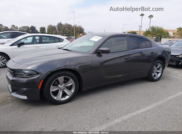 2C3CDXHG1JH176679 2018 DODGE CHARGER Серый Панорамный вид салона 360°