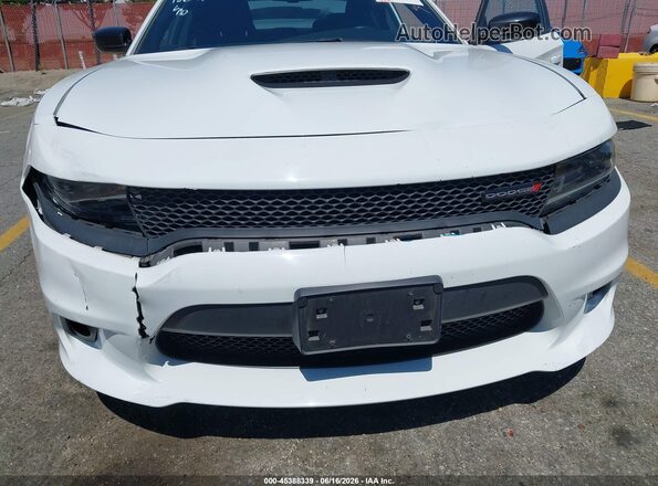 2C3CDXHG1KH603439 2019 DODGE CHARGER White Դիմացի տեսք