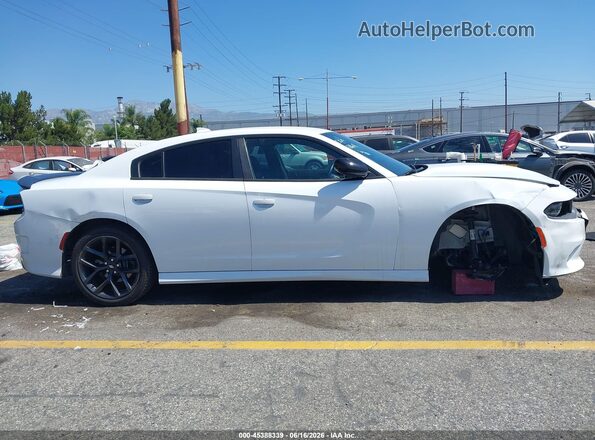 2C3CDXHG1KH603439 2019 DODGE CHARGER White Սալոնի հետևի տեսք