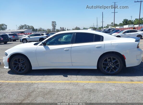 2C3CDXHG1KH603439 2019 DODGE CHARGER White Սալոնի 360 աստիճան տեսք