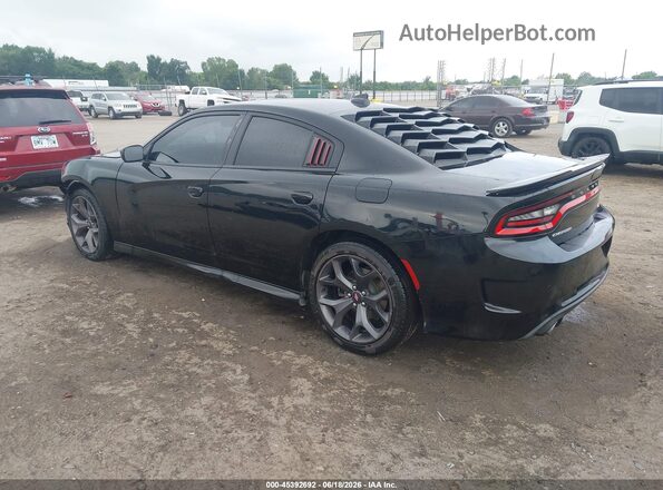 2C3CDXHG1KH662944 2019 DODGE CHARGER Black Հետևի ձախ