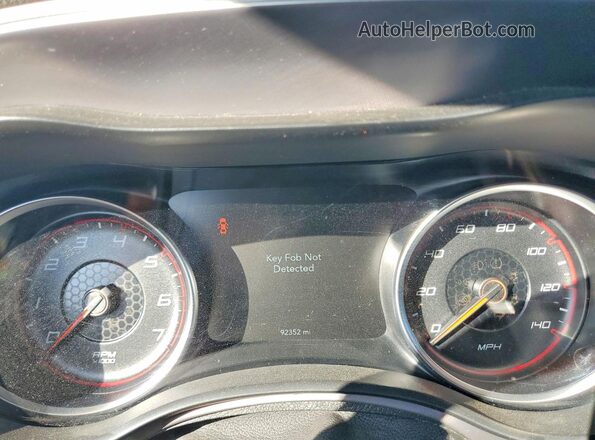 2C3CDXHG1LH190505 2020 DODGE CHARGER Серебряный Вид щитка приборов