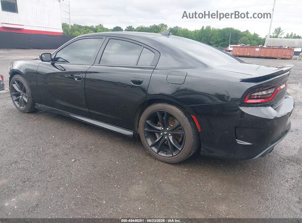 2C3CDXHG1MH640218 2021 DODGE CHARGER Black Задня ліва чверть