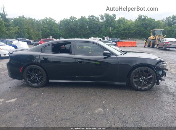 2C3CDXHG1MH640218 2021 DODGE CHARGER Black Вид задньої частини салону