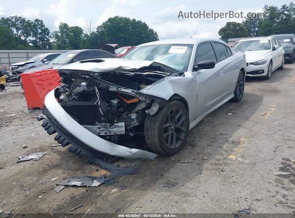 2C3CDXHG1PH672090 2023 DODGE CHARGER Gray Przód lewy