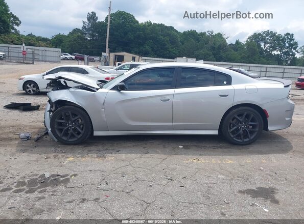2C3CDXHG1PH672090 2023 DODGE CHARGER Gray Widok wnętrza 360 stopni