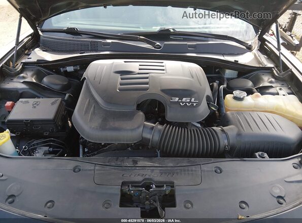 2C3CDXHG2KH700424 2019 DODGE CHARGER Черный Вид сзади