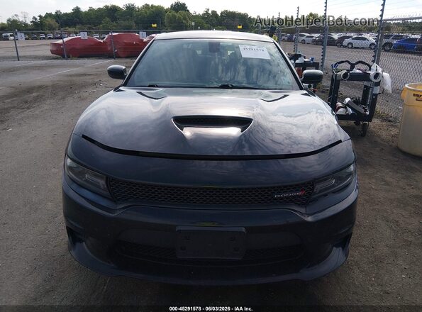 2C3CDXHG2KH700424 2019 DODGE CHARGER Черный Вид щитка приборов