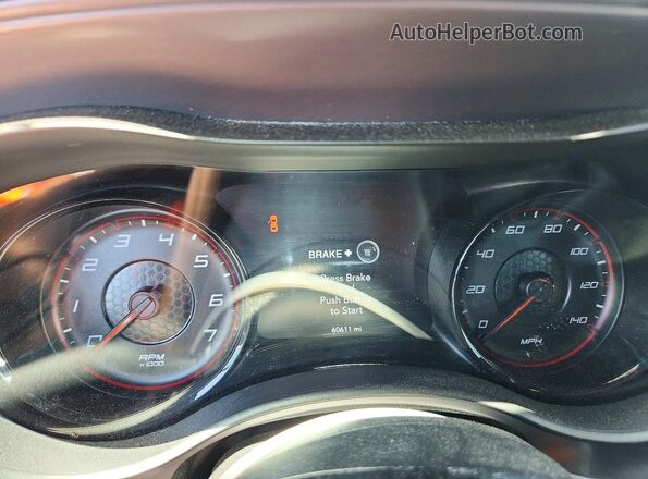 2C3CDXHG2PH603487 2023 DODGE CHARGER Purple Вид щитка приладів
