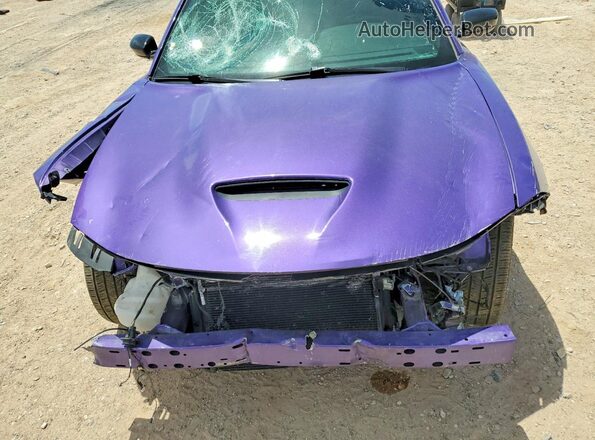 2C3CDXHG2PH603487 2023 DODGE CHARGER Purple Вид задньої частини салону