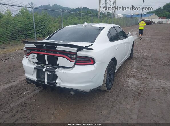 2C3CDXHG3GH138640 2016 DODGE CHARGER White Rear right