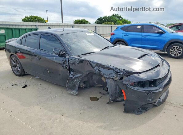 2C3CDXHG3KH527318 2019 DODGE CHARGER Black 