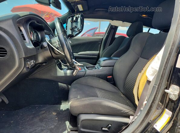 2C3CDXHG3KH585221 2019 DODGE CHARGER Black Սալոնի դիմացի տեսք