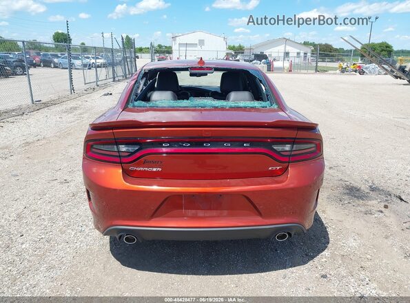 2C3CDXHG3MH519142 2021 DODGE CHARGER Orange 