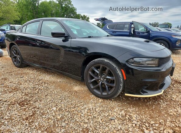 2C3CDXHG3MH519349 2021 DODGE CHARGER Black Առջևի աջ
