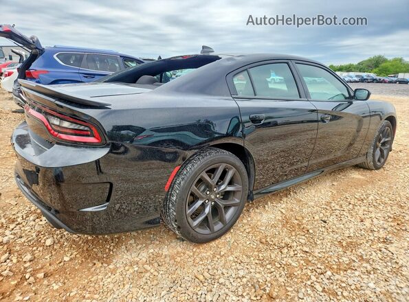 2C3CDXHG3MH519349 2021 DODGE CHARGER Black Հետևի աջ