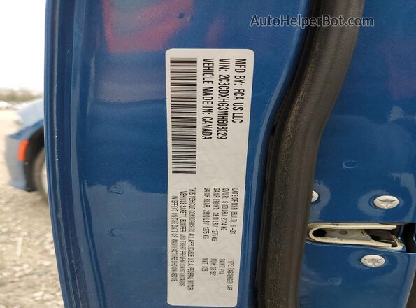 2C3CDXHG3MH608029 2021 DODGE CHARGER Blue 