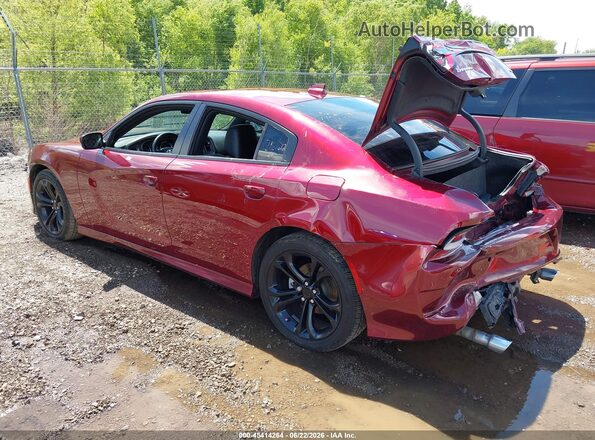 2C3CDXHG3MH652371 2021 DODGE CHARGER Red უკანა მარცხენა