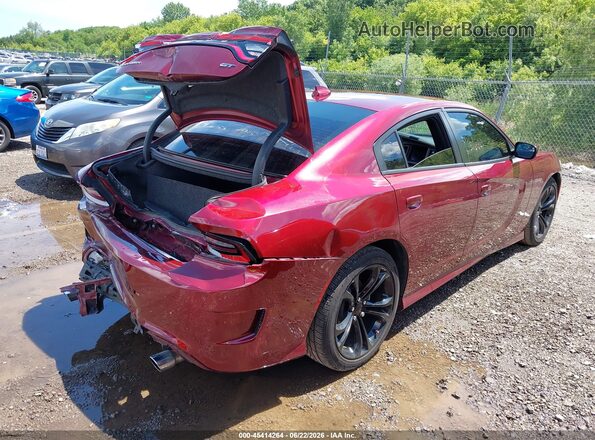 2C3CDXHG3MH652371 2021 DODGE CHARGER Red უკანა მარჯვენა