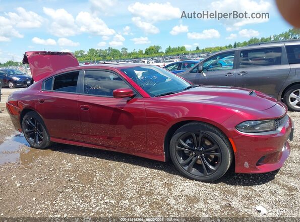 2C3CDXHG3MH652371 2021 DODGE CHARGER Red უკანა სალონის ხედი