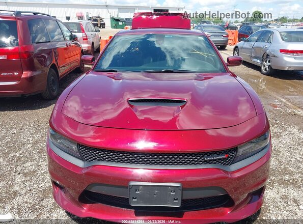 2C3CDXHG3MH652371 2021 DODGE CHARGER Red ხელსაწყოთა პანელის ხედი