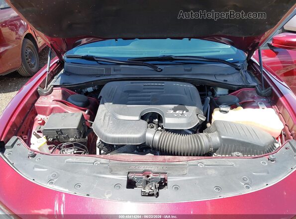 2C3CDXHG3MH652371 2021 DODGE CHARGER Red უკანა ხედი