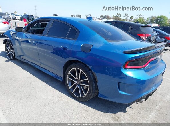 2C3CDXHG3PH515824 2023 DODGE CHARGER Blue Հետևի ձախ