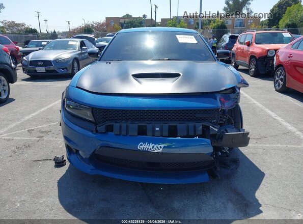 2C3CDXHG3PH515824 2023 DODGE CHARGER Blue Սարքավորումների վահանակի տեսք