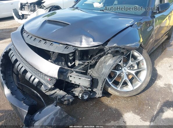 2C3CDXHG3PH575392 2023 DODGE CHARGER Gray Դիմացի տեսք
