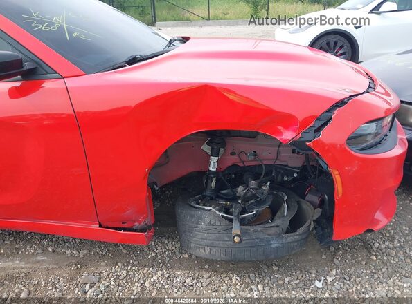 2C3CDXHG3PH595514 2023 DODGE CHARGER Red Widok z przodu