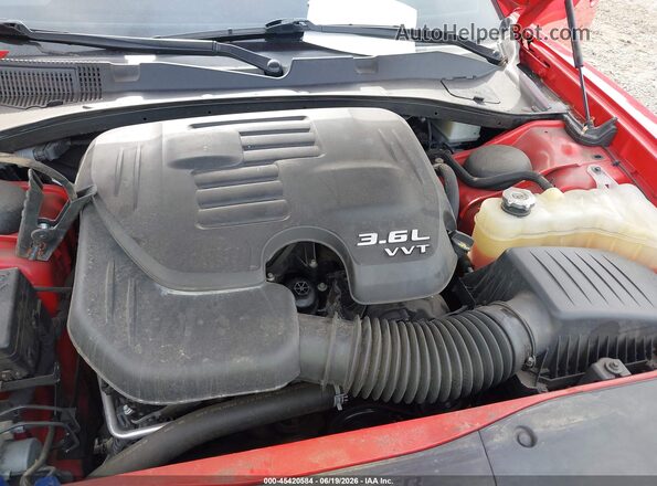 2C3CDXHG3PH595514 2023 DODGE CHARGER Red Widok z tyłu