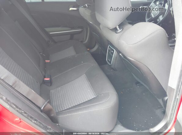 2C3CDXHG3PH595514 2023 DODGE CHARGER Red Widok naklejki z numerem VIN