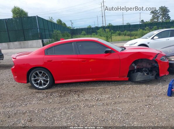 2C3CDXHG3PH595514 2023 DODGE CHARGER Red Widok zestawu wskaźników