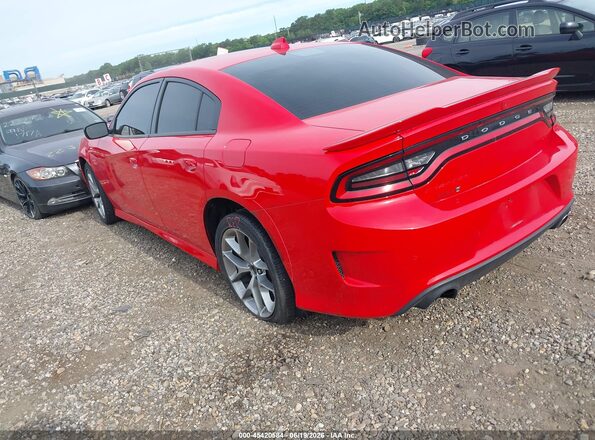 2C3CDXHG3PH595514 2023 DODGE CHARGER Red Tył lewy