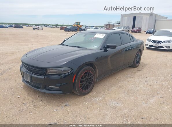 2C3CDXHG4GH178824 2016 DODGE CHARGER Black Front left