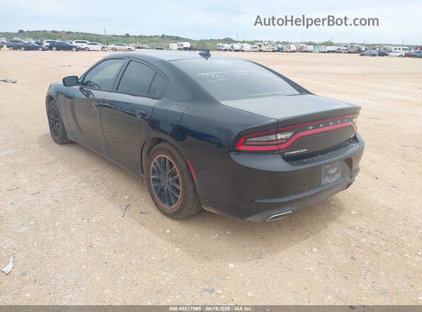 2C3CDXHG4GH178824 2016 DODGE CHARGER Black Rear left