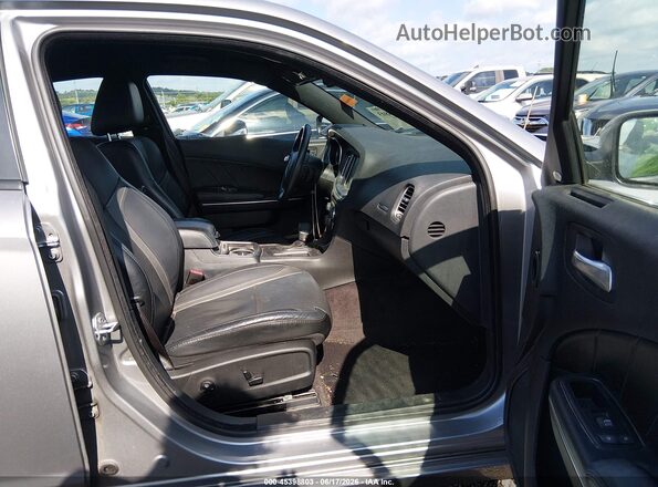 2C3CDXHG4GH242506 2016 DODGE CHARGER Silver Vista interior delantera