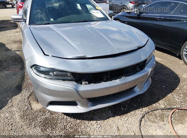 2C3CDXHG4GH242506 2016 DODGE CHARGER Silver Vista frontal