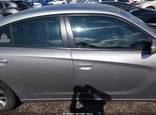 2C3CDXHG4GH242506 2016 DODGE CHARGER Silver Vista interior trasera