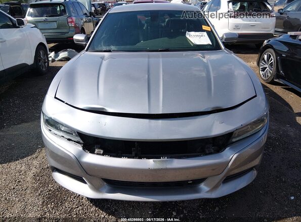 2C3CDXHG4GH242506 2016 DODGE CHARGER Silver Vista del cuadro de instrumentos