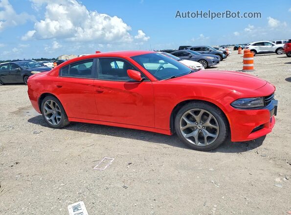 2C3CDXHG4HH536876 2017 DODGE CHARGER Red Delantero derecho