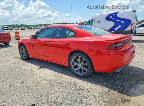 2C3CDXHG4HH536876 2017 DODGE CHARGER Red Trasero izquierdo
