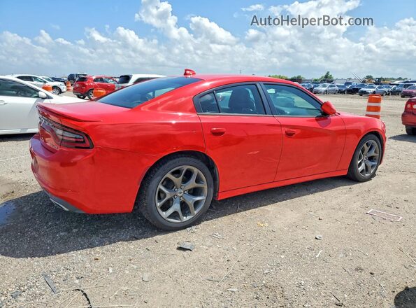 2C3CDXHG4HH536876 2017 DODGE CHARGER Red Trasero derecho