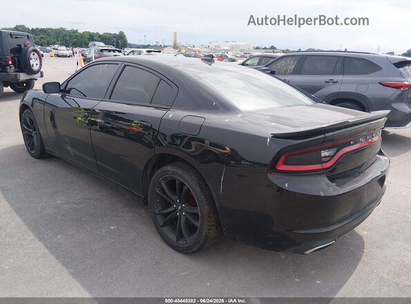 2C3CDXHG4HH667046 2017 DODGE CHARGER Black Rear left
