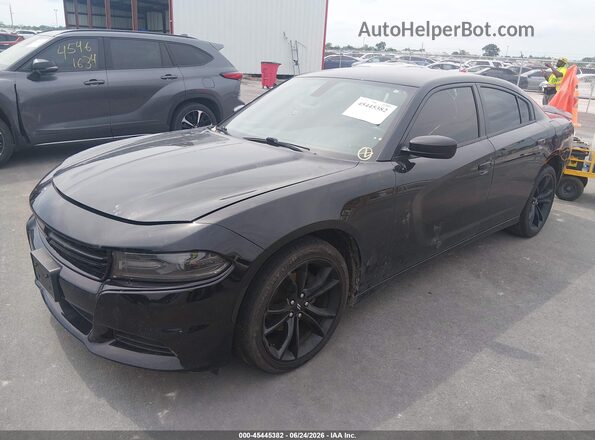 2C3CDXHG4HH667046 2017 DODGE CHARGER Black Front left
