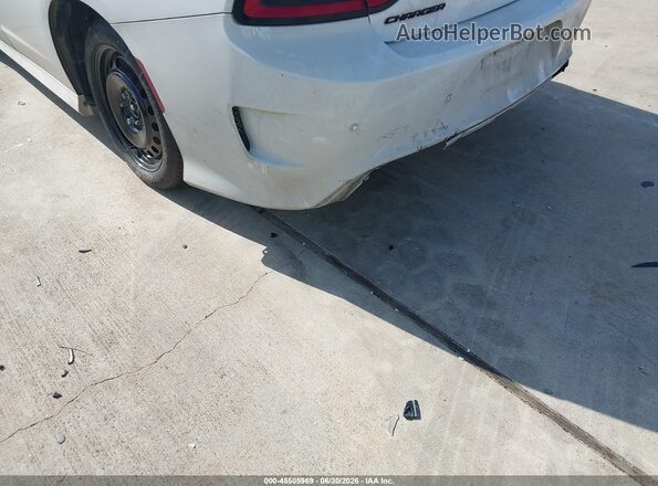 2C3CDXHG4LH122859 2020 DODGE CHARGER White Vista frontal