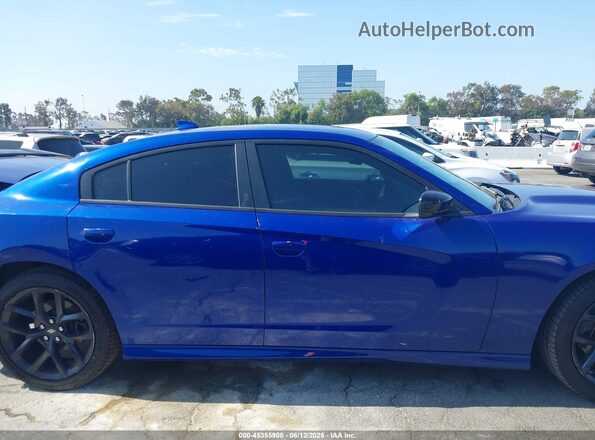 2C3CDXHG4LH157806 2020 DODGE CHARGER Blue Панорамний вид салону 360°